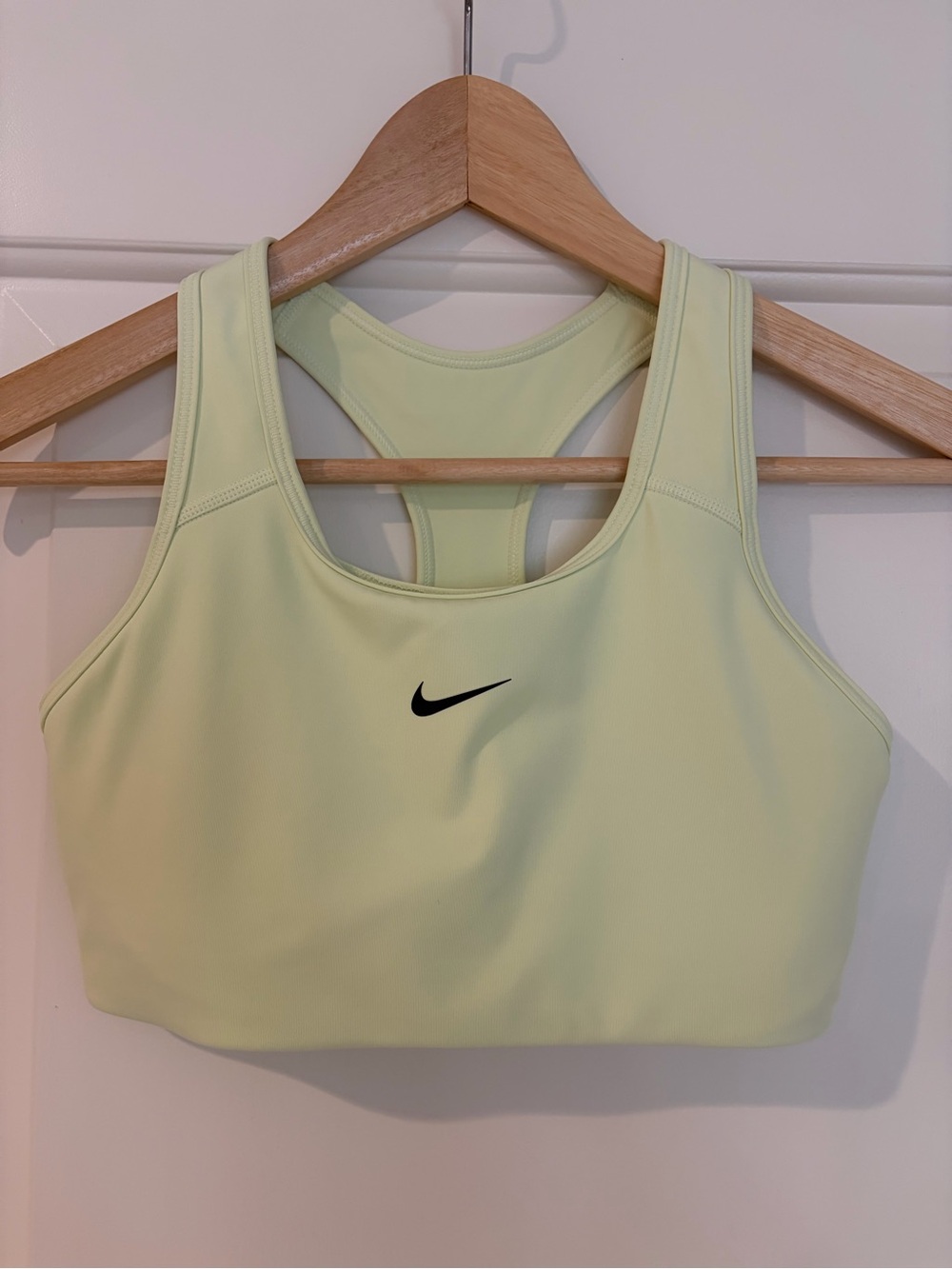 Nike Dri-FIT Crop Top in Green Small